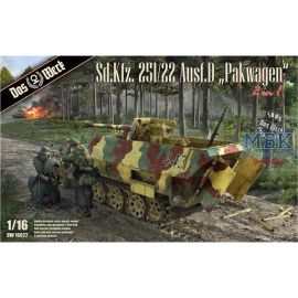 Maqueta Sd.Kfz.251/22 Ausf.D "Pakwagen" (1:16)