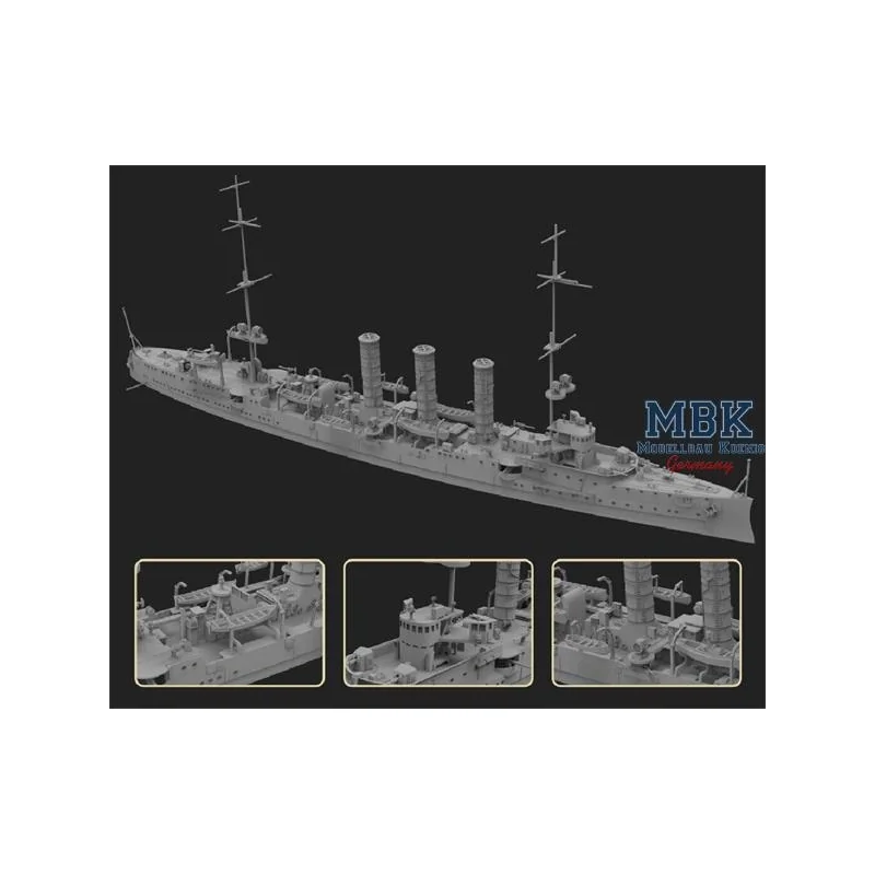 Maquetas de barcos SMS Dresden Deluxe Edition