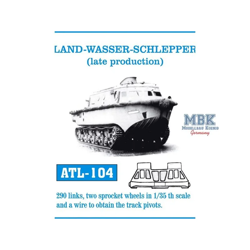  Land-Wasser-Schlepper late tracks