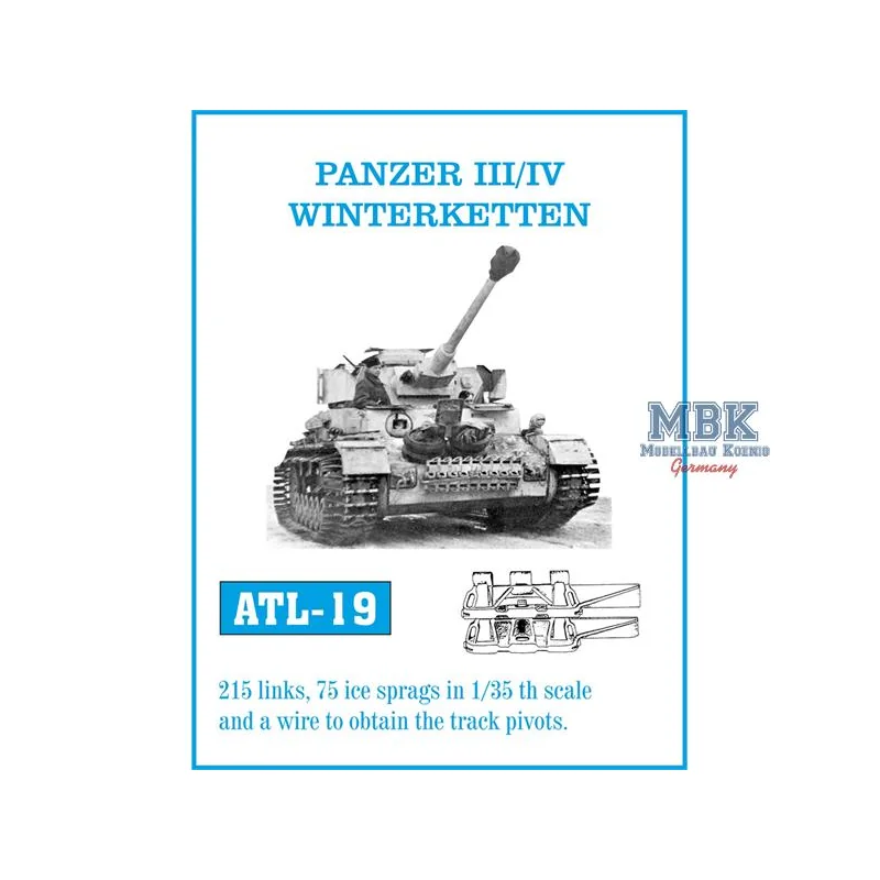  Panzer III / IV Winterkette