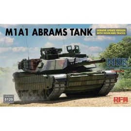 Maqueta M1A1 Abrams UKRAINE (updated version w/work.track)