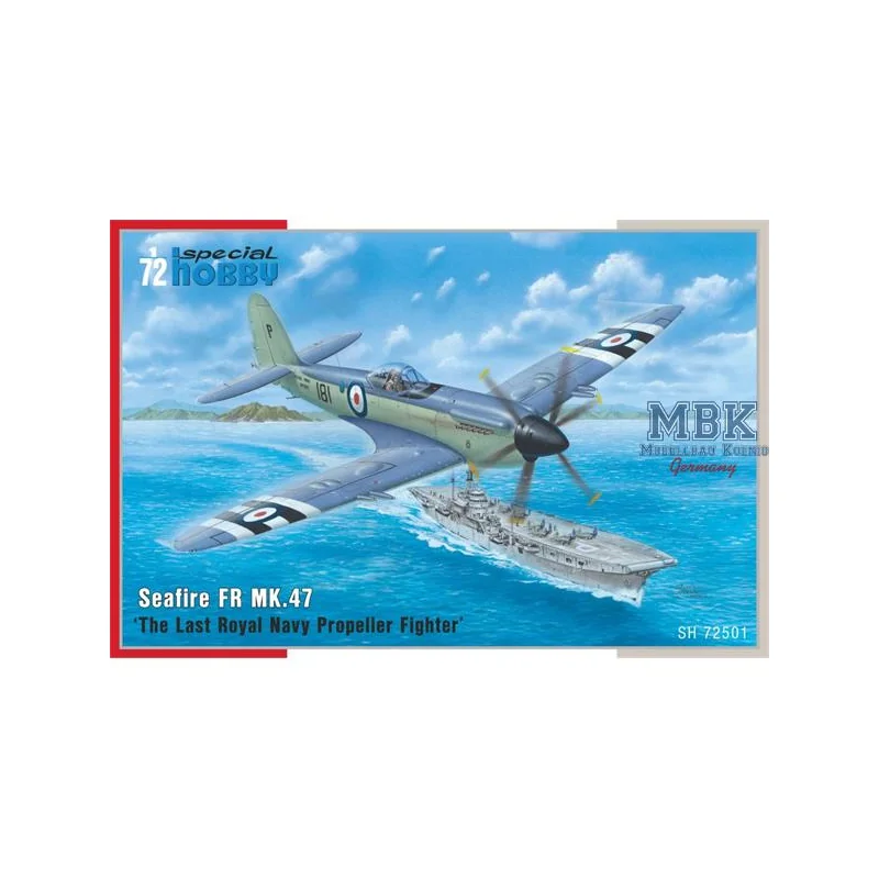 Maqueta Seafire FR MK.47 "The Last RN Propeller Fighter"