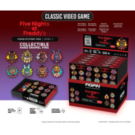  Five Nights at Freddy's: Classic Video Game Blind Box Enamel Pin - 10 Piece CDU