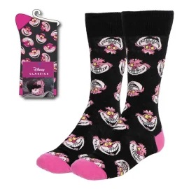  Disney socks Alice in Wonderland Cheshire Cat Faces 36-43