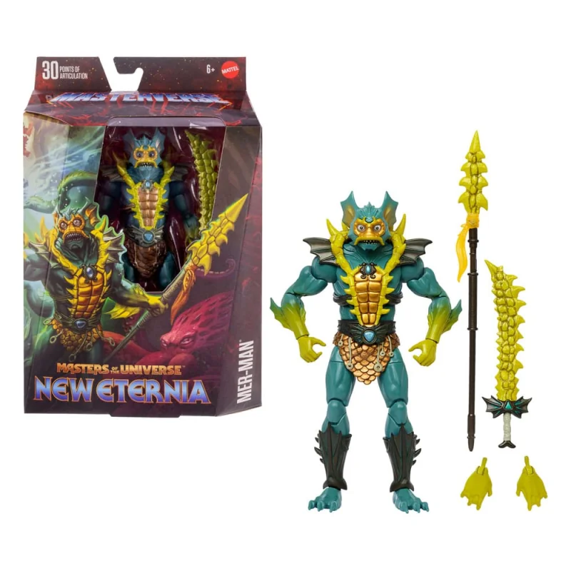 Masters of the Universe: New Eternia Masterverse Mer-Man figure 18 cm