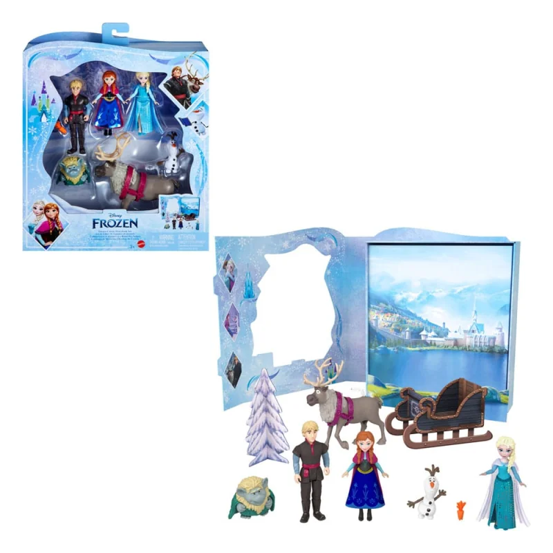 Figuras Frozen Storybook and figures box set