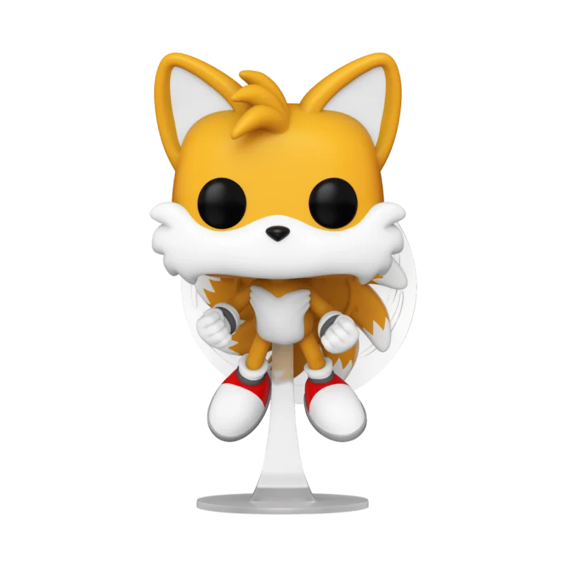 Figuras Pop Sonic Pop Tails Flying Flocked + Chase