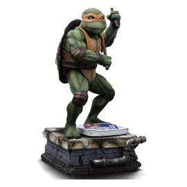 Estatuas Ninja Turtles - Statuette 1/10 Art Scale Michelangelo 19 cm