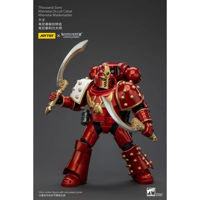 Warhammer The Horus Heresy - Figure 1/18 Thousand Sons Khenetai Occult Cabal Khenetai Blademaster 12 cm