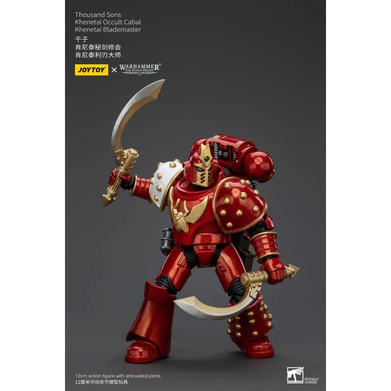 Warhammer The Horus Heresy - Figure 1/18 Thousand Sons Khenetai Occult Cabal Khenetai Blademaster 12 cm