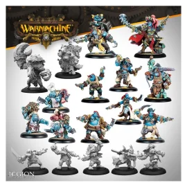 Juego de figura Warmachine - Southern Kriels Brineblood Marauders Core Expansion