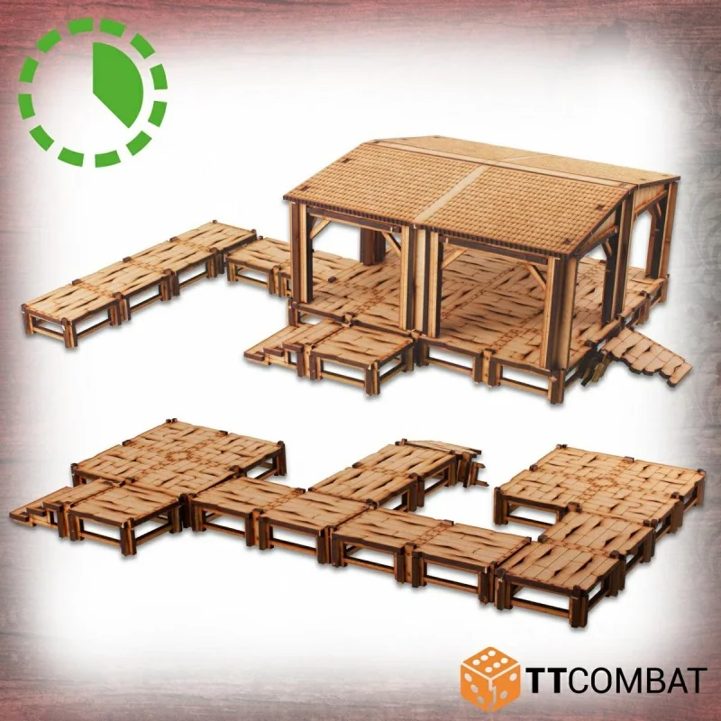 Maqueta TT Combat - Wooden Fishmarket