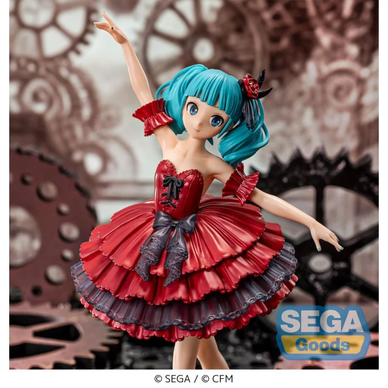 SEGA43770 Hatsune Miku Series - Luminasta Project DIVA MEGA39's Star Ver. 19cm