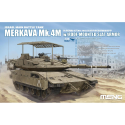 Maqueta MENG MODEL: 1/35; Israel Main Battle Tank Merkava Mk.4M w/Roof-Mounted Slat Armor