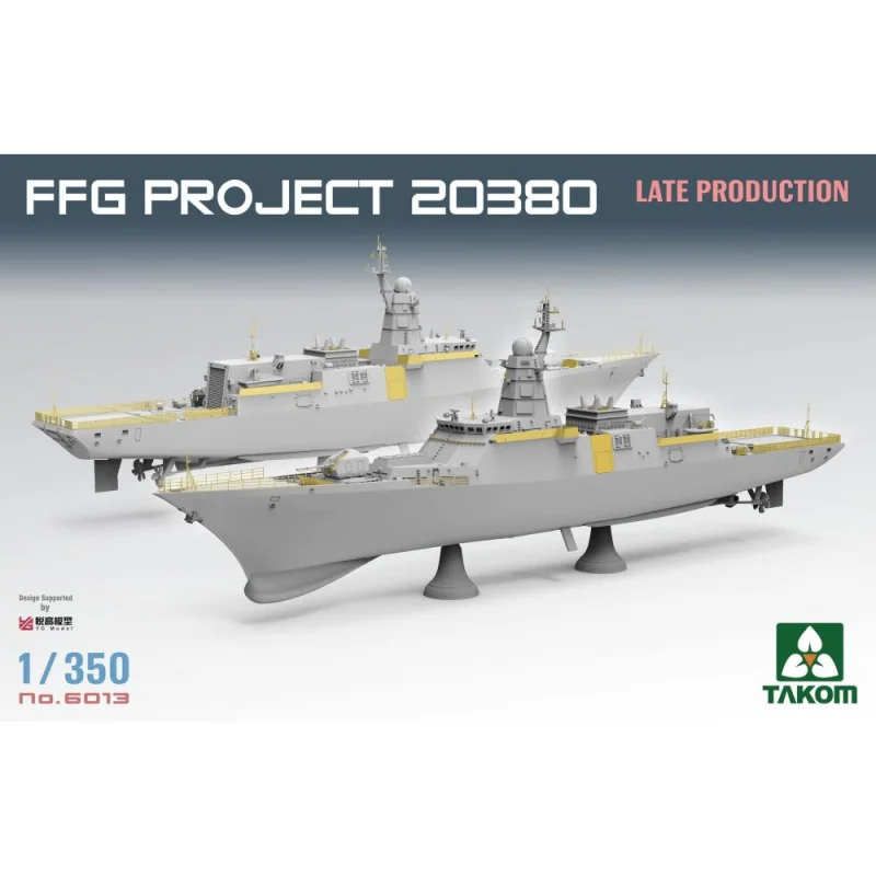 Maquetas de barcos TAKOM MODEL: 1/350; FFG PROJECT 20380 Late production