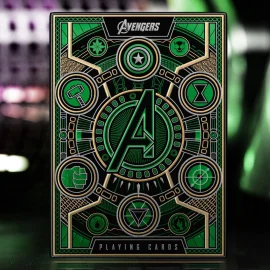  Avengers - The Infinity Saga Playing Card Deck Green Version