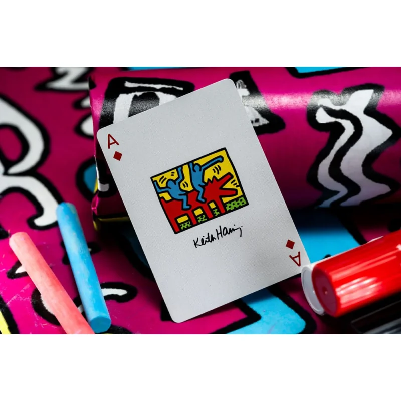 Keith Haring playing card deck