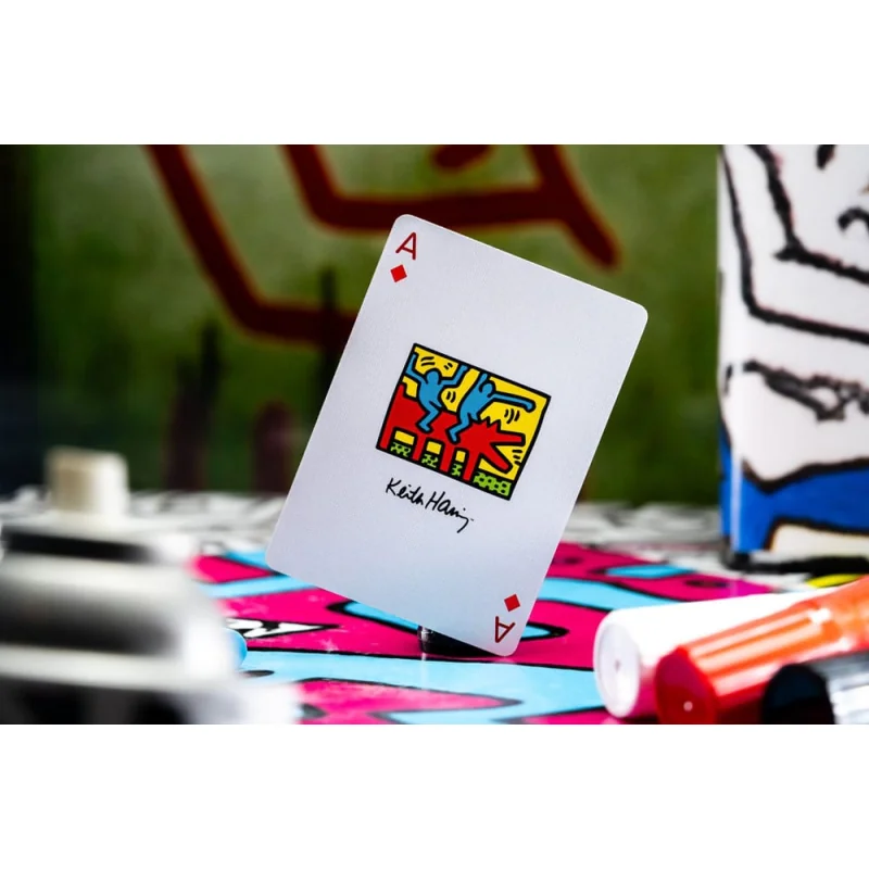 Keith Haring playing card deck