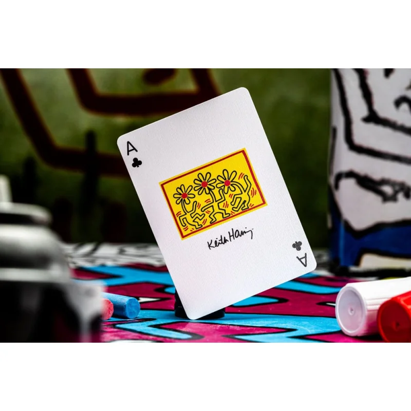 Keith Haring playing card deck