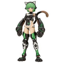  Frame Arms Girl figure Plastic Model Kit Magatsuki Cat Armor Version 16 cm