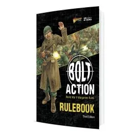 Juego de figura Bolt Action 3rd Edition Rulebook (English)