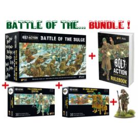  Battle of the Bulge Bundle (6x Starter-Set, 6x Rulebooks incl. Book Figure, 6x Fallschirmjager Winter and 6x US Army Winter)