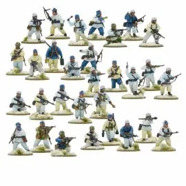 Juego de figura Fallschirmjäger Winter Infantry