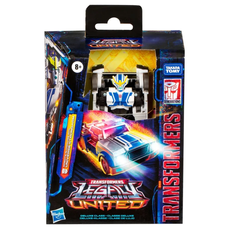 Transformers Generations Legacy United Deluxe Class action figure Robots in Disguise 2015 Universe Strongarm 14 cm