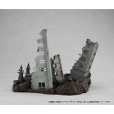 Mobile Suit Gundam diorama PVC Realistic Model Series G Structure GS02M The abandoned buildings in New York City Material Color 