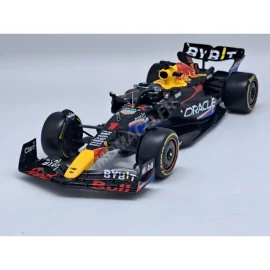 Miniatura RED BULL F1 RB19 TEAM ORACLE RED BULL RACING 1 MAX VERSTAPPEN GRAND PRIX AUSTIN 2023 1ER (PACKAGING PREMIUM AVEC CASQ