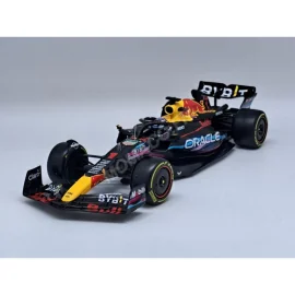 Miniatura RED BULL F1 RB19 TEAM ORACLE RED BULL RACING 1 MAX VERSTAPPEN GRAND PRIX MIAMI 2023 1ER (PACKAGING PREMIUM AVEC CASQU