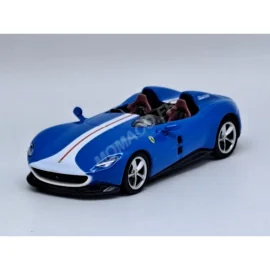 Miniatura FERRARI MONZA SP-2 2018 BLUE/SILVER