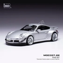 Miniatura PORSCHE RWB 997 GRIS METALLISE