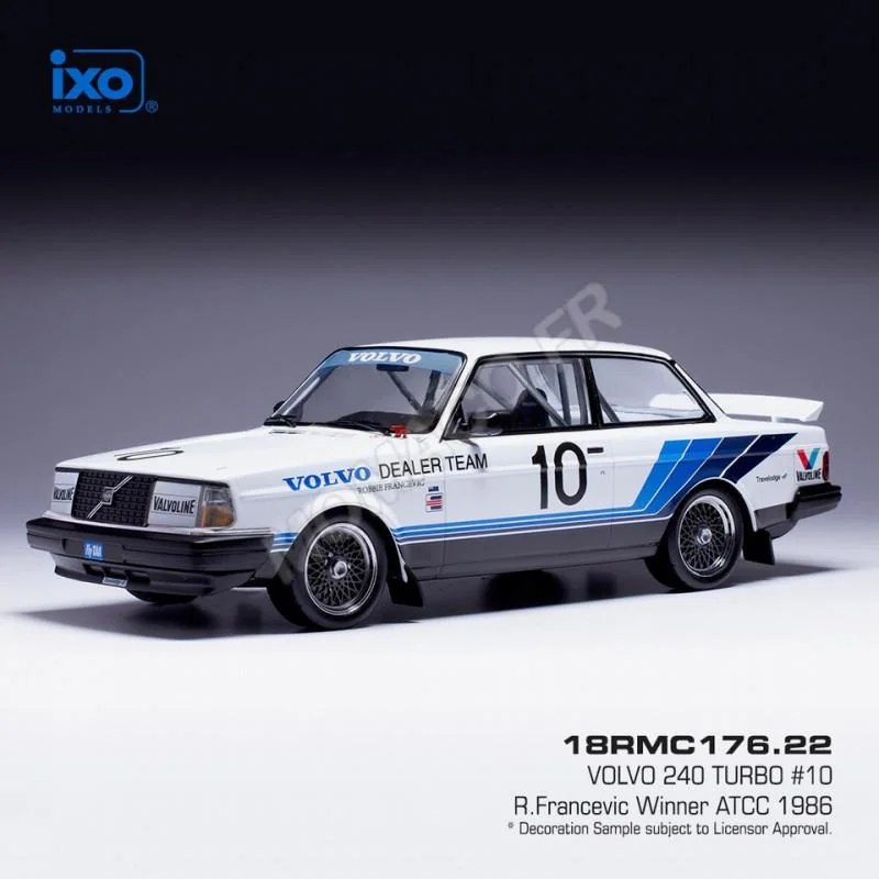 Miniatura VOLVO 240 TURBO RHD 10 FRANCEVIC ATCC 1986