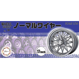  N14 WHEELS NORMAL WIRE SILVER TYPE 17INCH