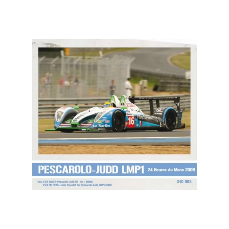 Maqueta PESCAROLO JUDD LMP1 24H DU MANS 2009