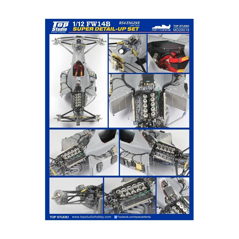  FW-14B ENGINE RS4 LATE TYPE