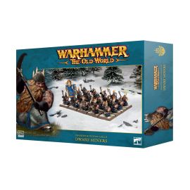 Juego de figura DWARFEN MOUNTAIN HOLDS: DWARF MINERS 10-12