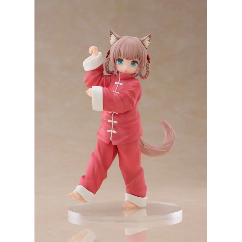 Figurita My Cat Is a Kawaii Girl statuette Palette Dress-Up Collection Kinako Nyang fu Ver. 15cm