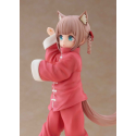 My Cat Is a Kawaii Girl statuette Palette Dress-Up Collection Kinako Nyang fu Ver. 15cm