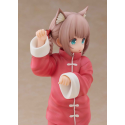 My Cat Is a Kawaii Girl statuette Palette Dress-Up Collection Kinako Nyang fu Ver. 15cm