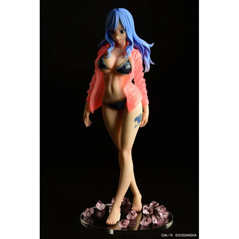 Figuras Fairy Tail statuette 1/6 Jubia Lokser Gravure_Stylesee-through wet shirt Black Bikini!! 25cm