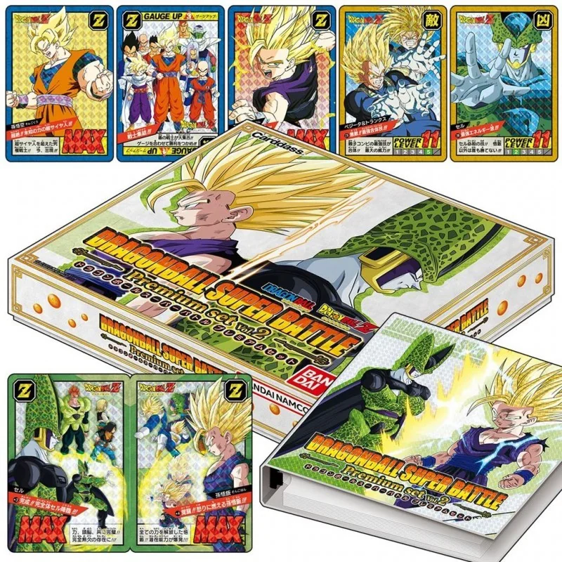  DRAGON BALL Z - TCG CARD - BANDAÏ - PREMIUM SET CARDASS Part.2 - Japanese Version