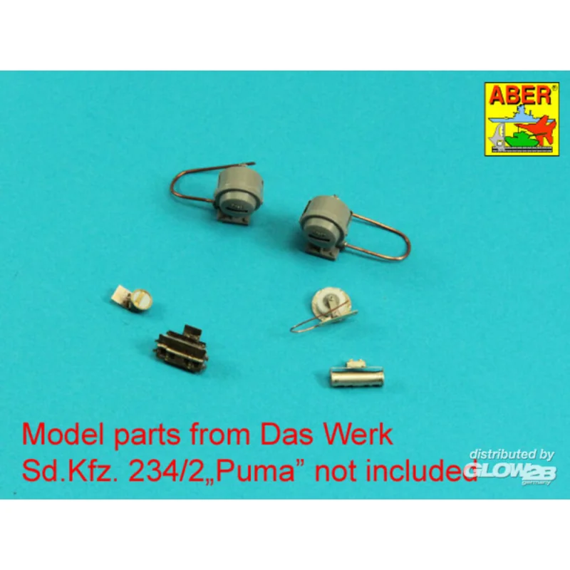 Aber Models German Accessories for Horn, Notek, Front, Tail & Convoy Lights