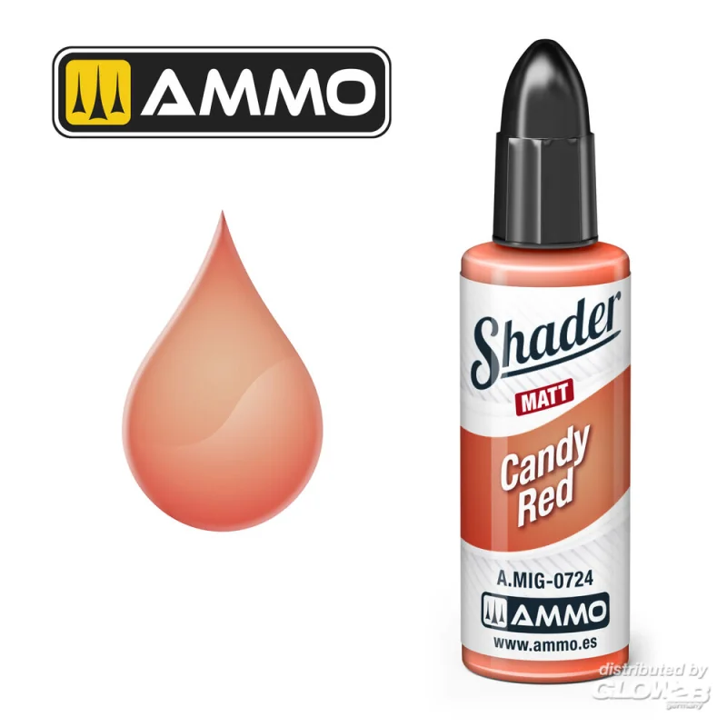 Pintura MATT SHADER Candy Red