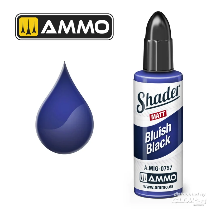 Pintura MATT SHADER Bluish Black