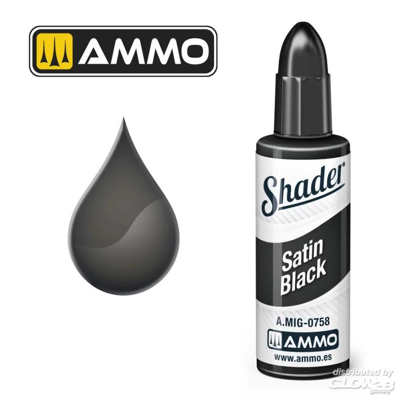 Pintura MATT SHADER Satin Black