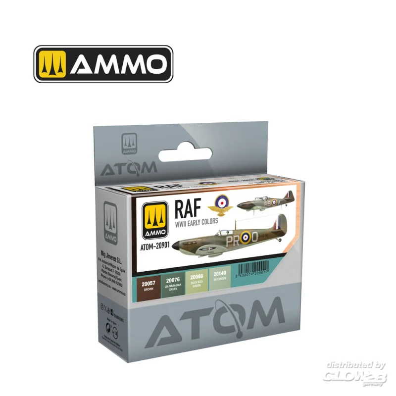 Pintura ATOM RAF WWII Early Colors Set