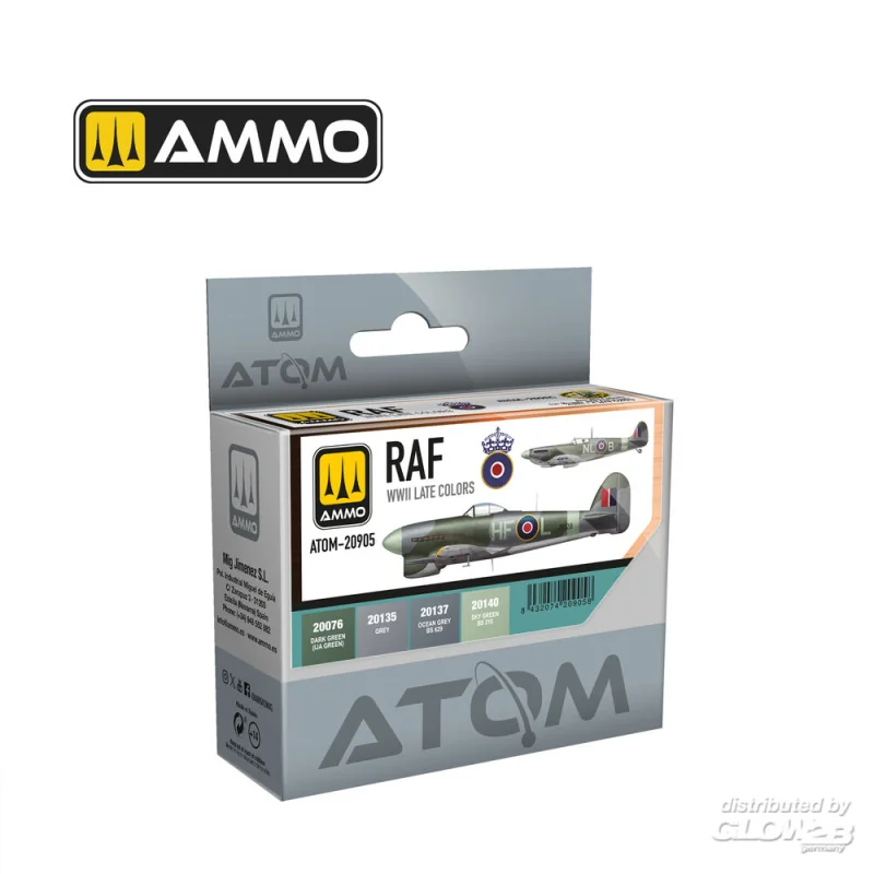 Pintura ATOM RAF WWII Late Colors Set