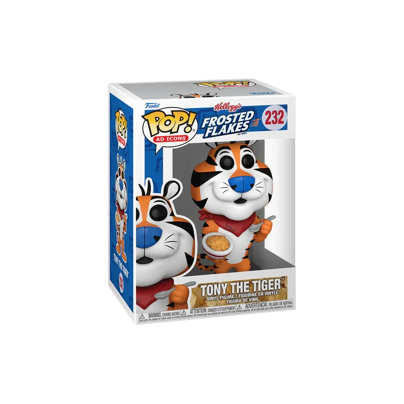 Figuras Pop KELLOGG'S - POP AD Icon No. 232 - Tony the Tiger ('84)